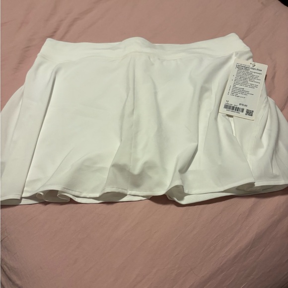 Lululemon White Tennis Skirt - Picture 1 of 1